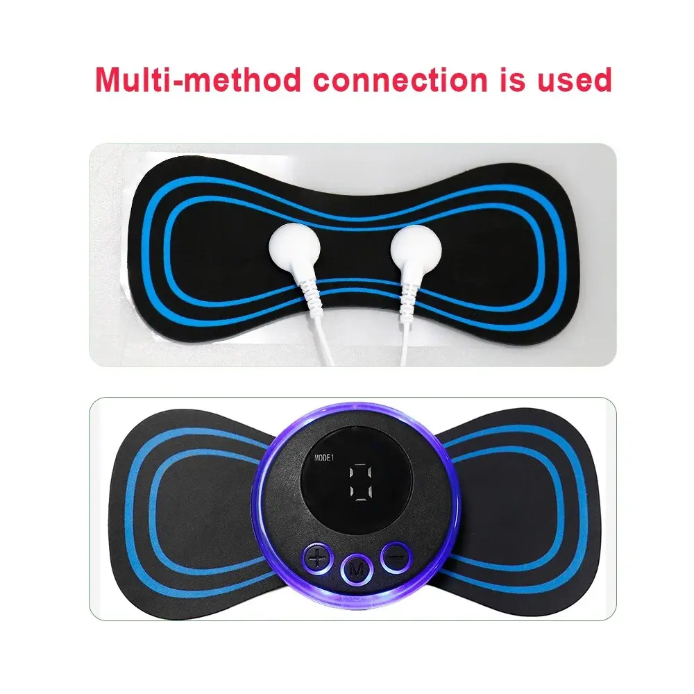 Tens Neck Muscle Stimulator Patch Electric Cervical Massage EMS Body Acupuncture Massager Hydrogel Patch Hip Exerciser Accessory