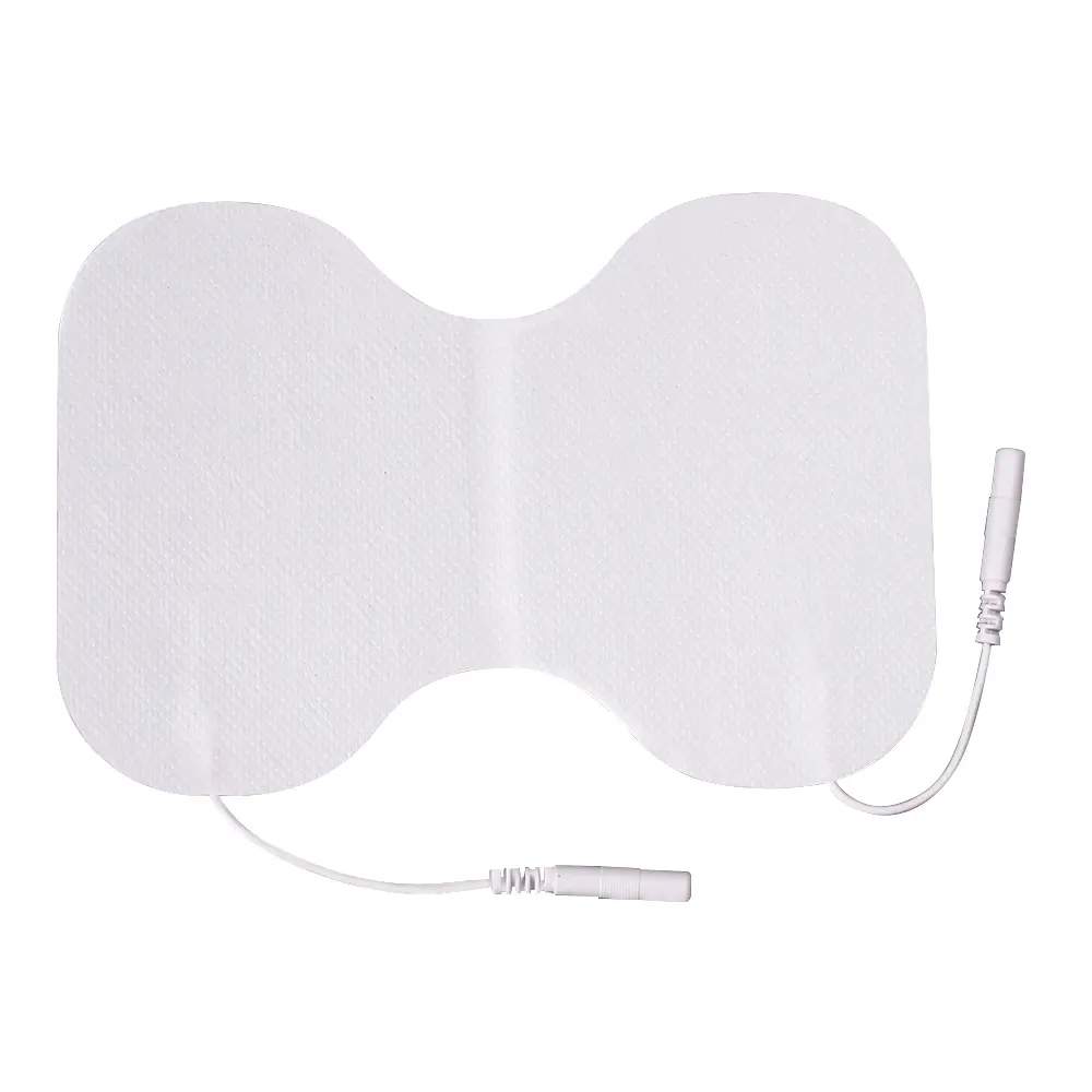 TENS Unit 2mm Plug 14.5*10cm Electrode Pad Physiotherapy Gel Patch For Back Waist Body Acupuncture Massager Muscle Stimulator