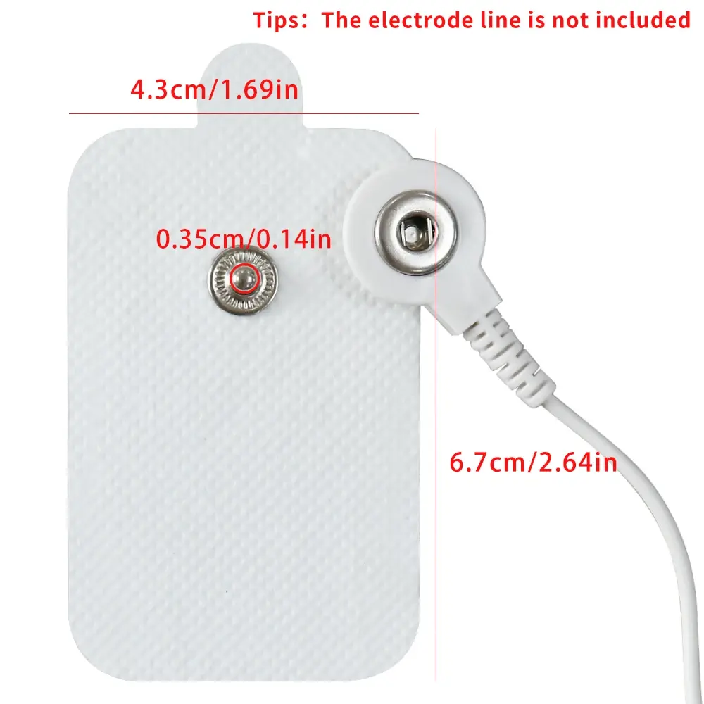 Electrostimulation Patches Tens Electrode Pads For Tens Acupuncture Physiotherapy Machine Ems Nerve Muscle Stimulator Sticker
