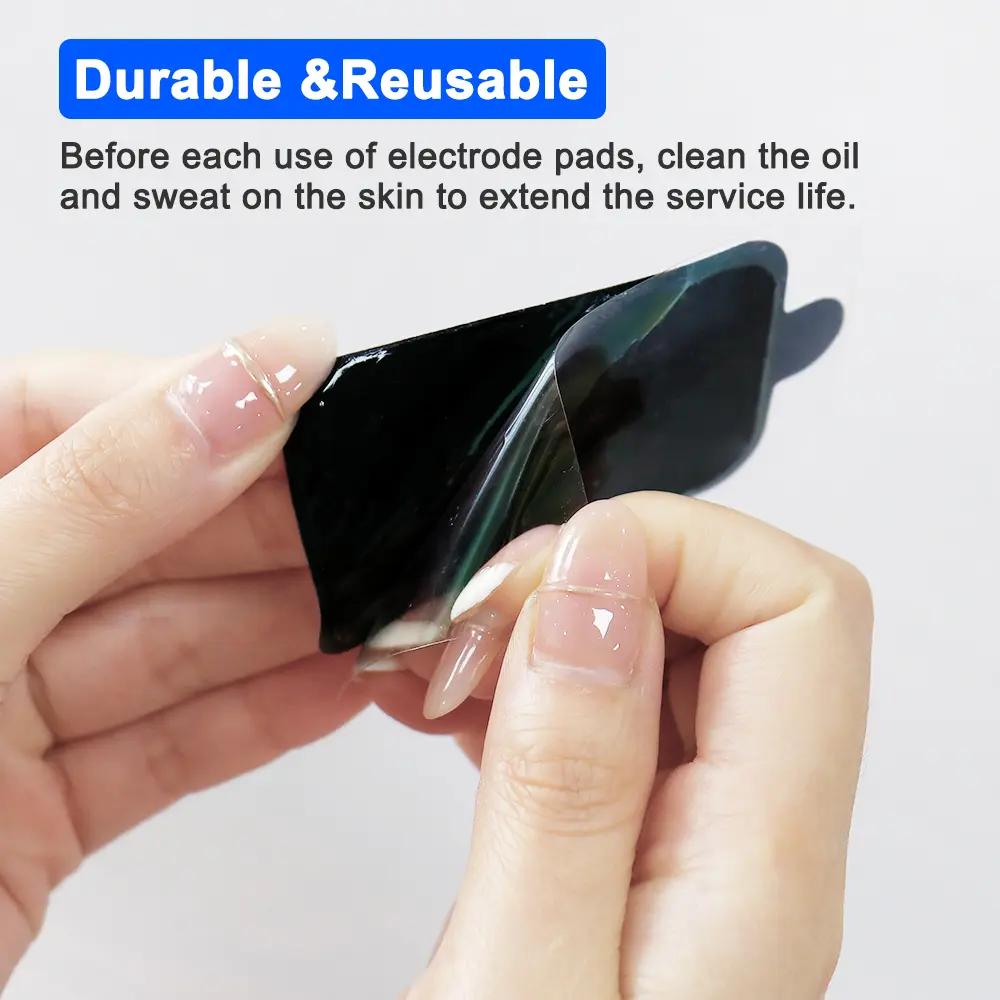 Electrostimulation Electrode Patch TENS Self Adhesive Pulse Gel Sticker EMS Muscle Stimulator Acupuncture Massager Replacement