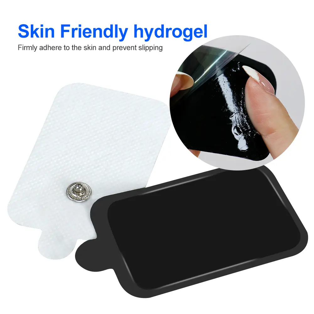 Electrostimulation Electrode Patch TENS Self Adhesive Pulse Gel Sticker EMS Muscle Stimulator Acupuncture Massager Replacement
