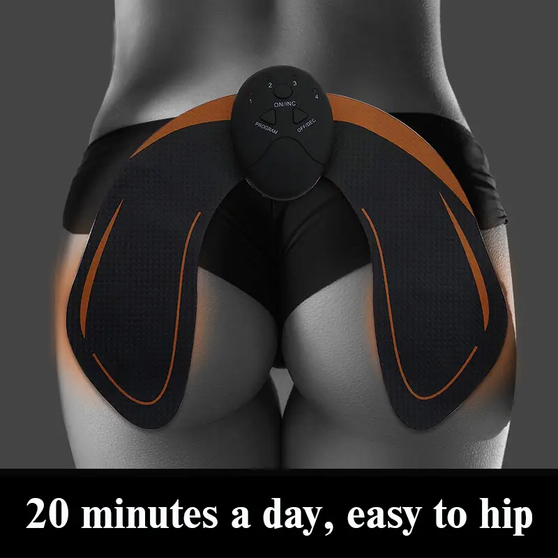 EMS Trainer Electric Hip Abdominal Arm Muscle Stimulator ABS Fitness Buttocks Butt Lifting Muscle Smart Slimming Massager Unisex