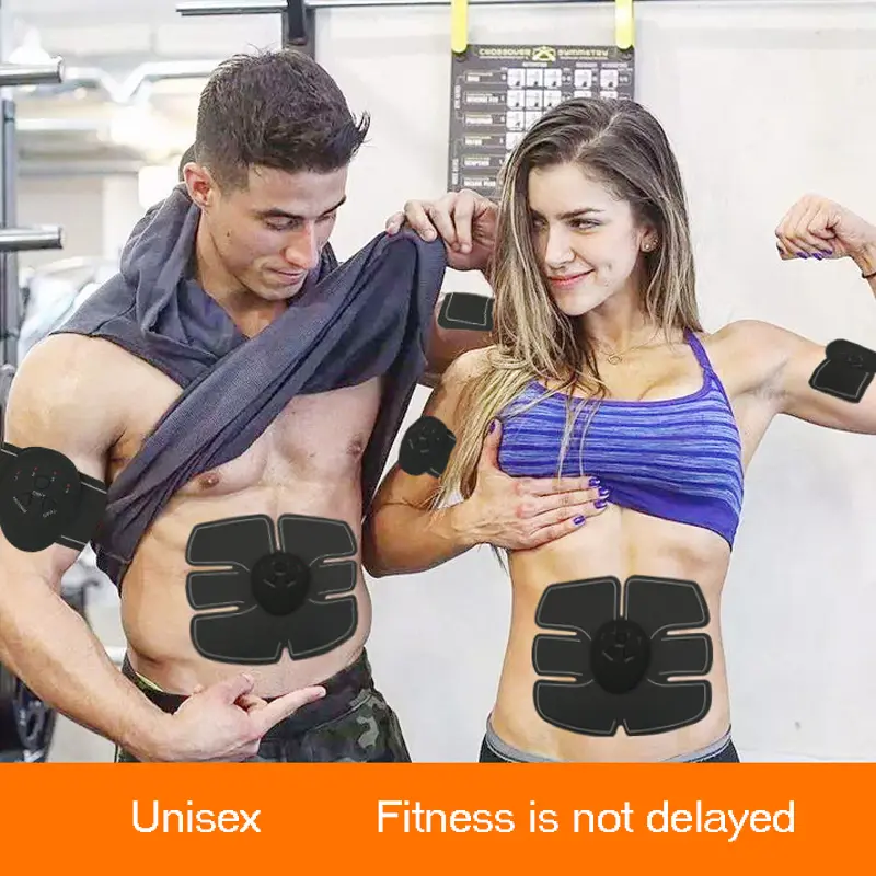EMS Trainer Electric Hip Abdominal Arm Muscle Stimulator ABS Fitness Buttocks Butt Lifting Muscle Smart Slimming Massager Unisex