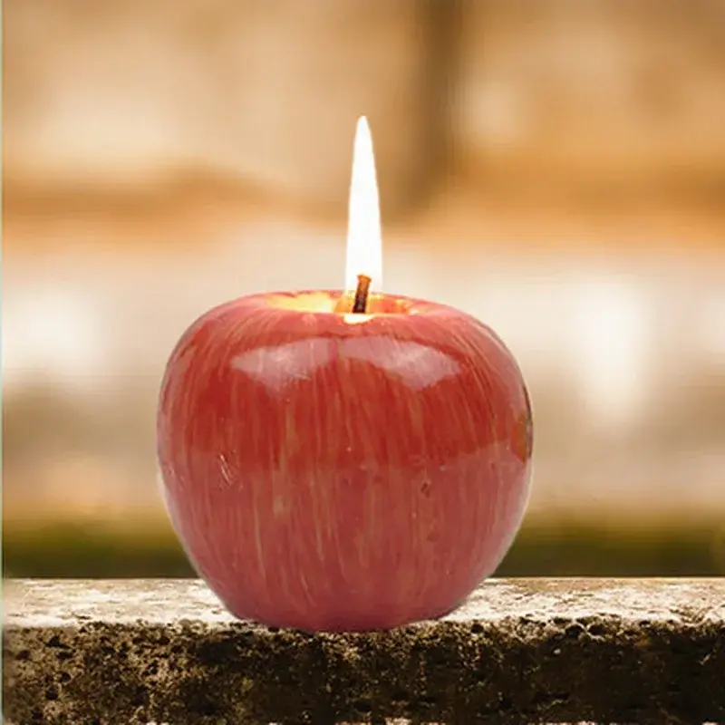 HomeRed Apple ShapeModeling TipsAromatherapy CandleApple DecorationBirthday PartyFruit Candle Decoration