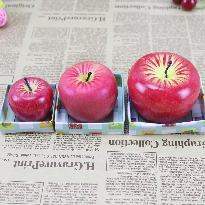 HomeRed Apple ShapeModeling TipsAromatherapy CandleApple DecorationBirthday PartyFruit Candle Decoration