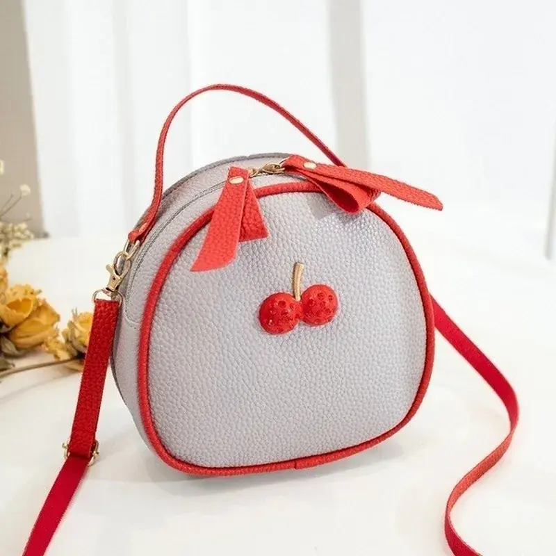 Creative Design Lovely Friut Pattern Small Backpack 2025 New Women One-shoulder Mobile Phone Make Up Bag Fashion Lady Handbag