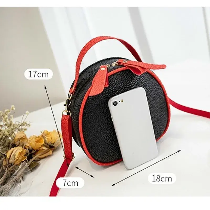 Creative Design Lovely Friut Pattern Small Backpack 2025 New Women One-shoulder Mobile Phone Make Up Bag Fashion Lady Handbag