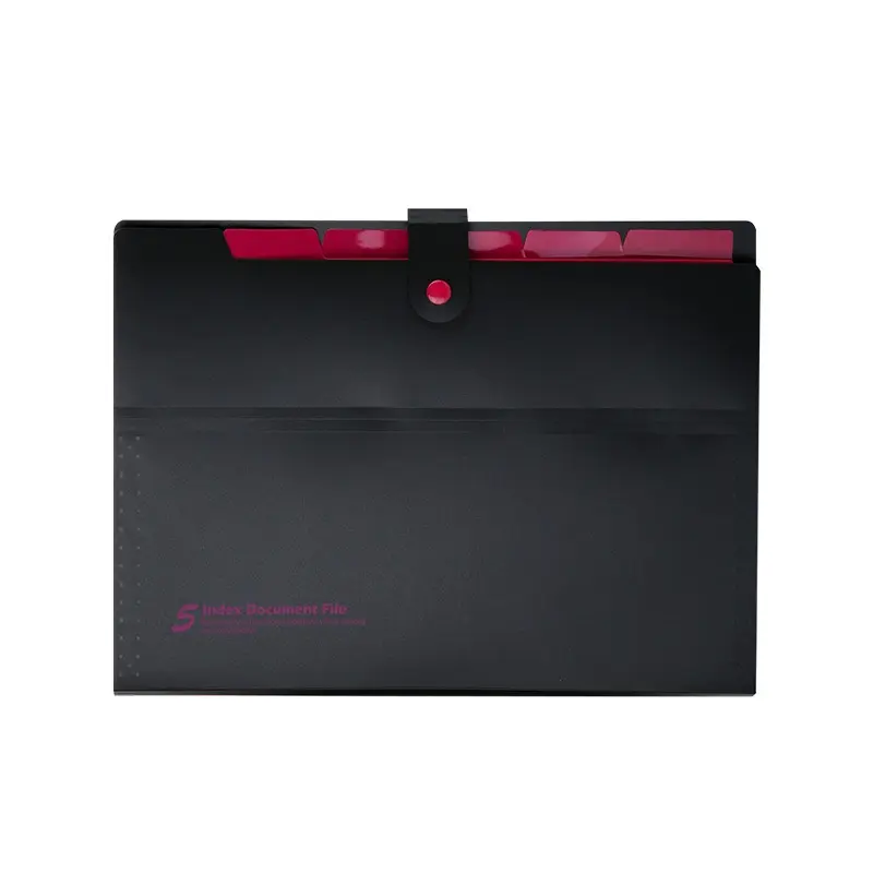 A4 Plastic Envelopes Multi-layer Office Desk Practical Folder Bag Multifunctional Business Storage File Bag Office Supplies