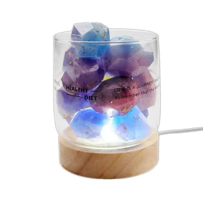 1 Pcs Shiny Crystal Mold Handmade Diy Epoxy Mold Makeable Multiple Ice Cube Silicone Mould Pendant Diamond Decoration Molds
