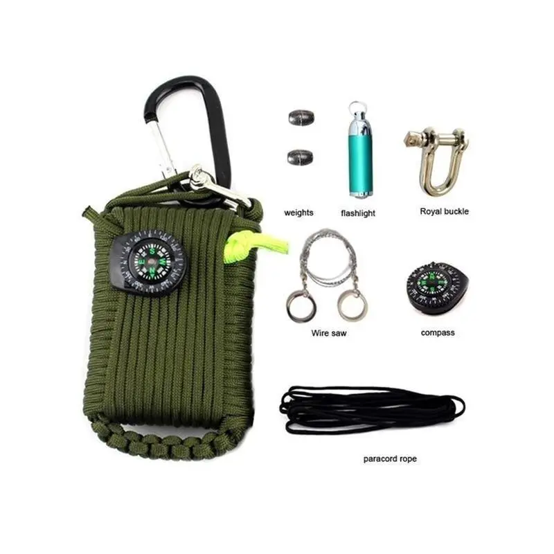 New 29 In 1 Professional Survival Kit Outdoor Travel Hike Field Camp Kit Emergency Portable Multifunctional Safe First Aid Tool
