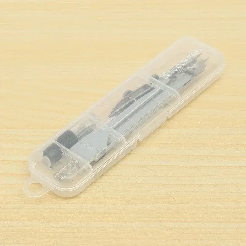 With Pencil Replacement Stationery Student Education Supplies Metal Drawing Tools Drawing Math Geometry School Compass Set