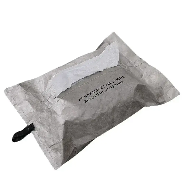 Linen Fabric Tissue Box Holder Car Tissue Holder Desk Napkin Holder Home Decor Handkerchief Box Gift Tissue Holder