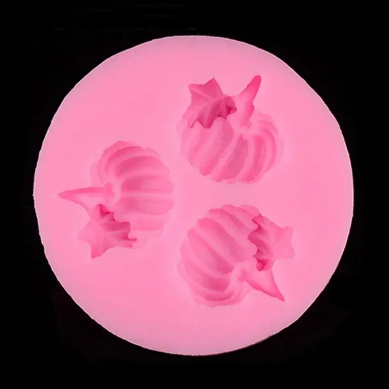 Pumpkin Creative Shape Fondant Molds Silicone Cake Mold Molds Chocolate Moulds Halloween Pumpkin Cake Decor Bakeware Baking Mold