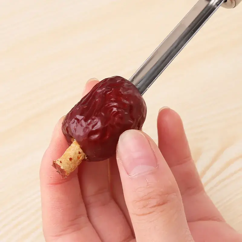 Kitchen Gadget Fruit Vegetable Tool 1pc Stainless Steel Apple Corer Fruit Seed Core Remover Pear Apple Corer Seeder Slicer Knife