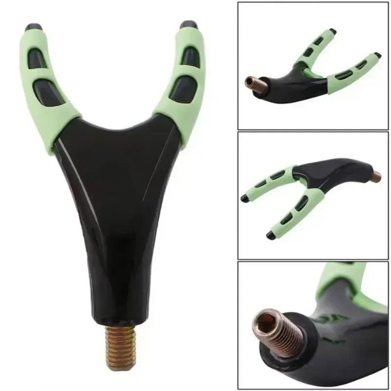 Fishing Rod Turret Bracket Sheep Safety Ring Luminous Fishing Rod Rear Mounted Bracket Universal Turret Anti Slip Bracket
