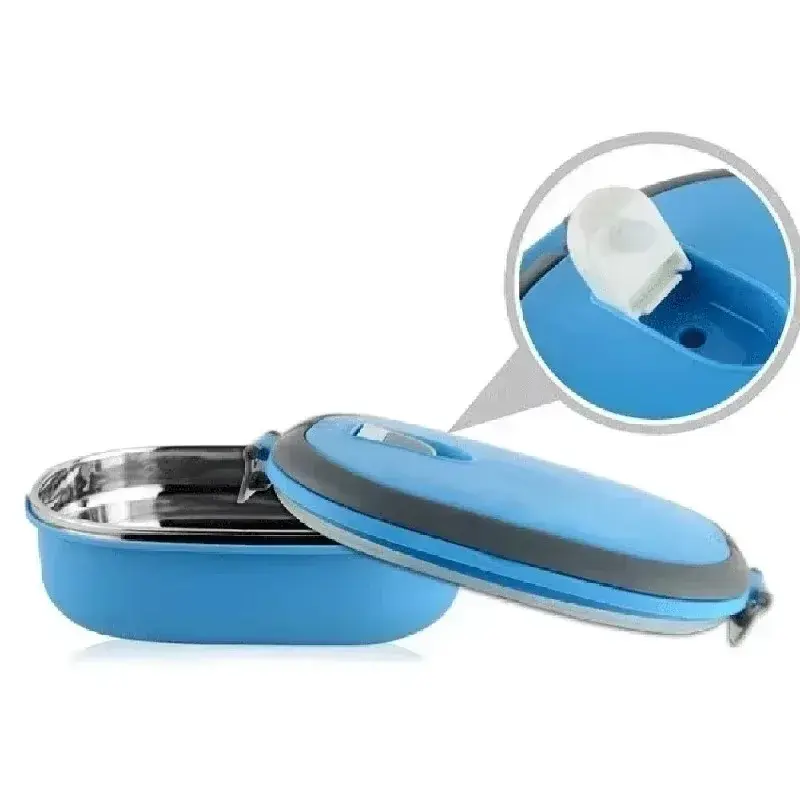 With Handle Lunch Box Portable Lunch Box Stainless Steel Picnic Food Storage Container