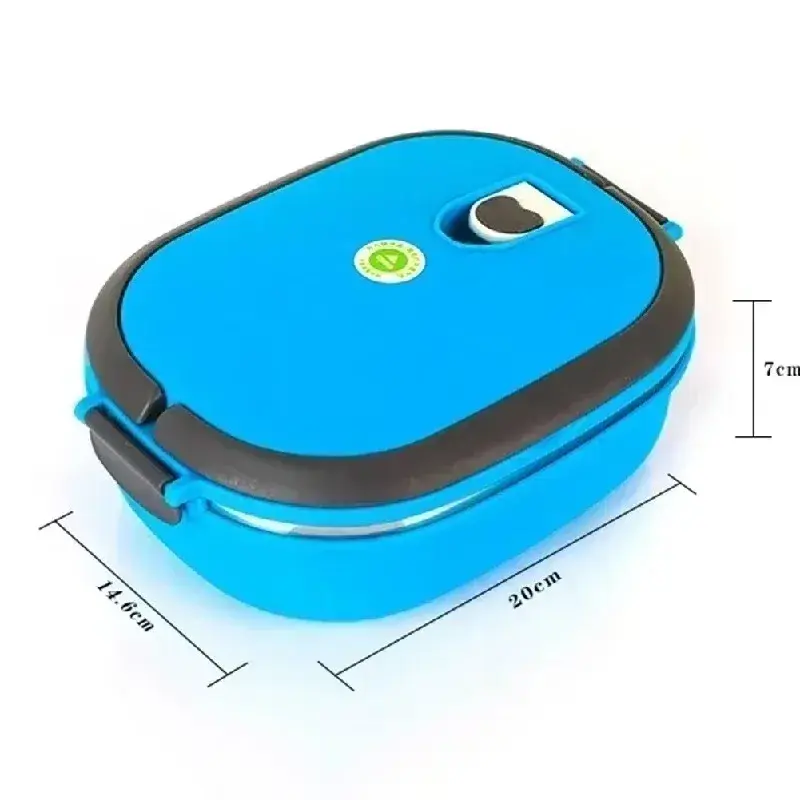 With Handle Lunch Box Portable Lunch Box Stainless Steel Picnic Food Storage Container