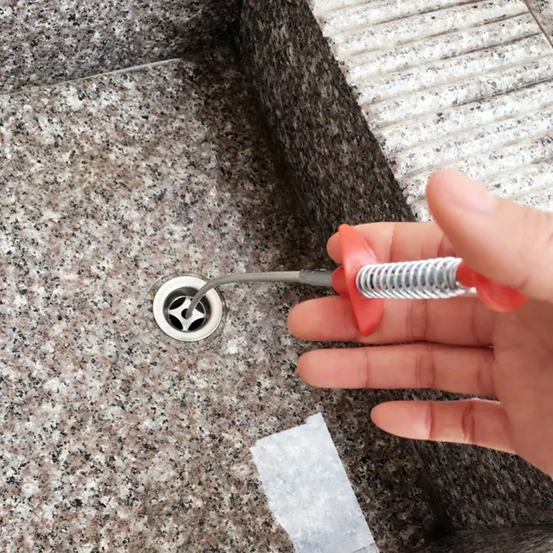 60cm Flexible Grabber Claw Pick Up Reacher Practical Screw Drain Sink Pick Up Tool Bendable Hose Hair Drain Clog Remover Tool