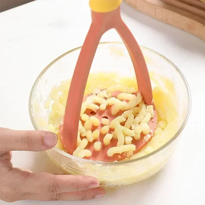 Plastic Ressed Potato Masher Handmade Press Mashing Tools Sweet Fruit Juice Maker Easy To Operate Kitchen Household Tool