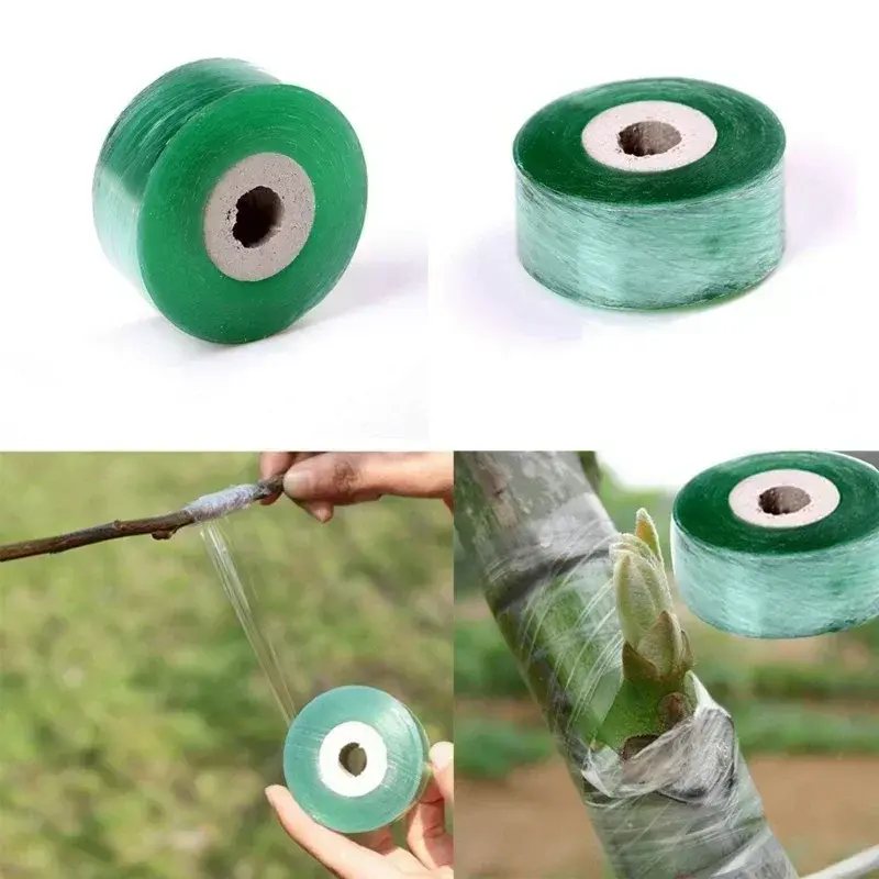 Plant Fruit Tree Nursery Garden Plants Tools 100mx 2cm/Roll Tape Pruning Stretch Graft Budding Barrier Floristry