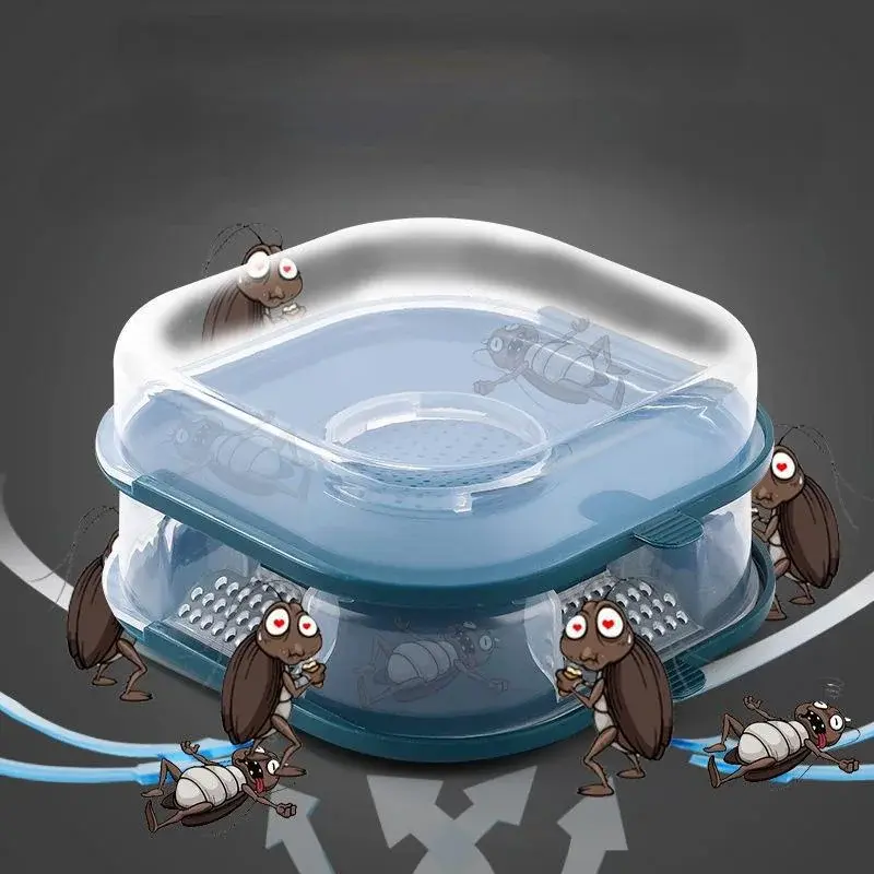 Cockroach Trap Non-toxic Reusable Household Cockroach Repellent Bait Pest Control Eco-friendly Cockroach Kitchen and Bathroom