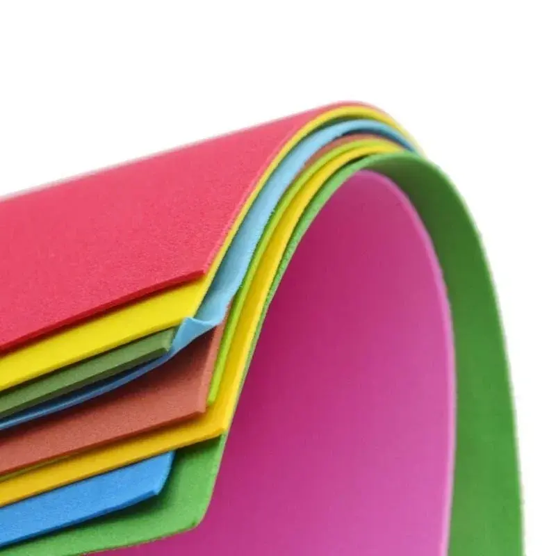 10pcs/pack DIY Handmade Color Paper Thick Multicolor Sponge EVA Childrens Handmade Foam Paper