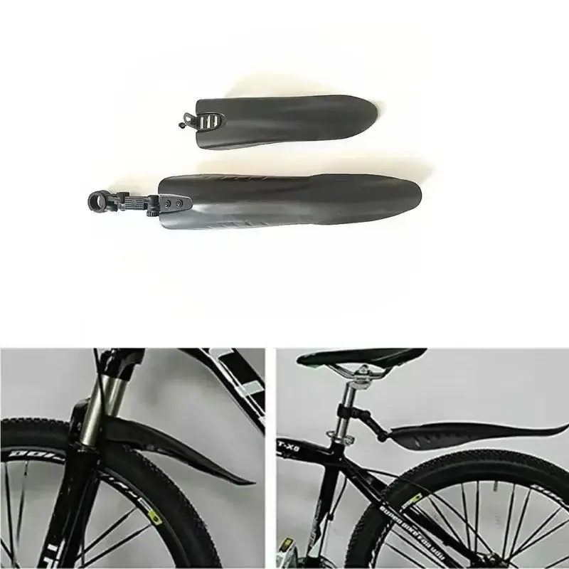 Bike Accessories Mountain Bike Accessories 1 Set Bicycle Mud Guard Set Bike Mudguards Mountain Front Rear Fenders Wings