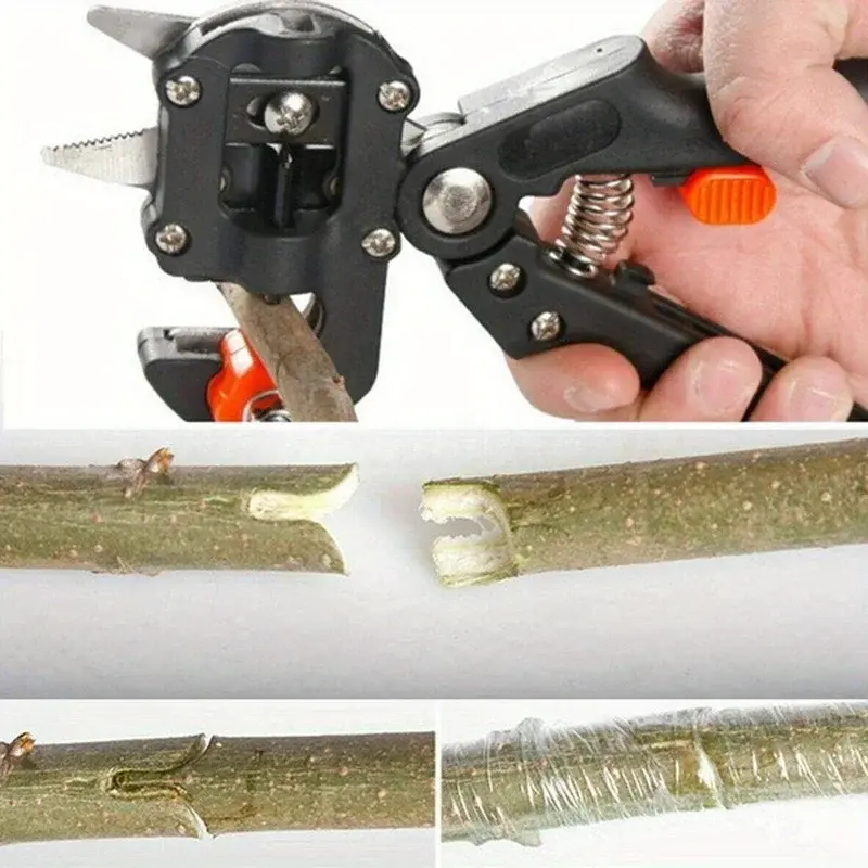 Ideal for Tender Branches Within 1 Cm Nursery Stock Grafting Machine with Three Blades Multifunctional Grafting Tool