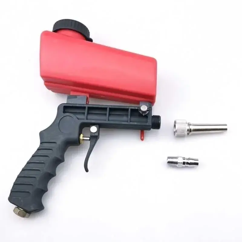 Aluminum Alloy Pneumatic Sandblasting Machine Spray Gun Sand Removal Sandblasting Power Machine Gravity Sandblasting Gun
