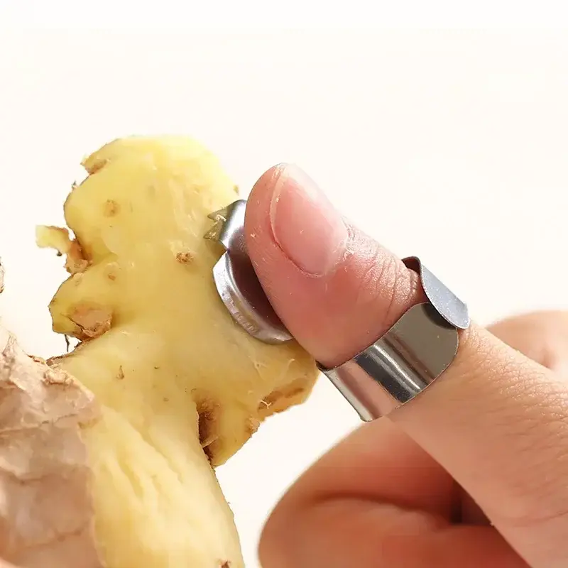 New 3Pcs Household Kitchen Creative Fruit Vegetable Planer Chestnut Ginger Peeler Ginger And Garlic Peeler Accessories Tools