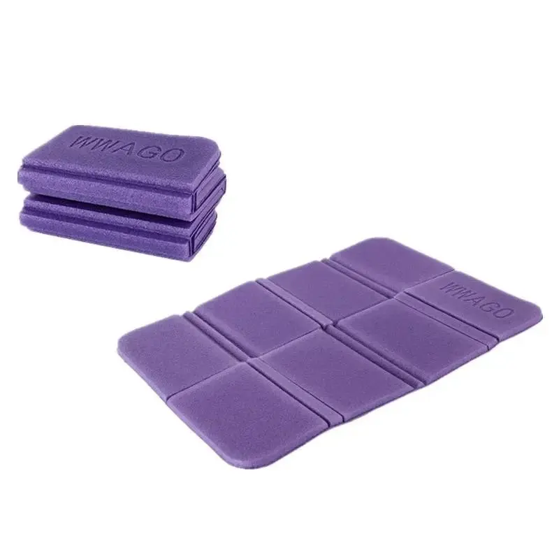 1 Pcs Outdoor Folding Pad Seat Cushion Picnic Mat Waterproof Moisture-proof EVA Household Products 8 Color Portable Single Pad