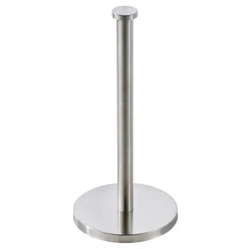 Bathroom Hardware Pendant Black Standing Kitchen Towel Holder Stainless Steel Household Floor Type Toilet Paper Holder