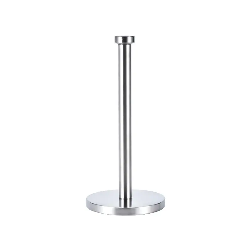 Bathroom Hardware Pendant Black Standing Kitchen Towel Holder Stainless Steel Household Floor Type Toilet Paper Holder
