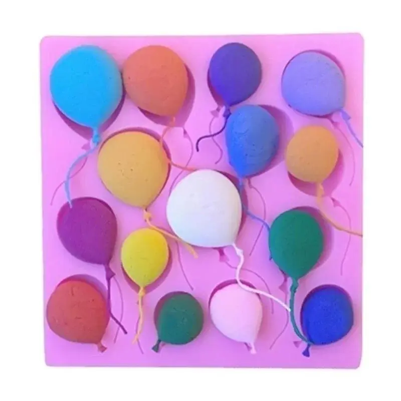 Creative Design Diy Silicone Balloons Molds Handmake Cake Chocolate Decorating Mold Kitchen Baking Tools Household Accessories