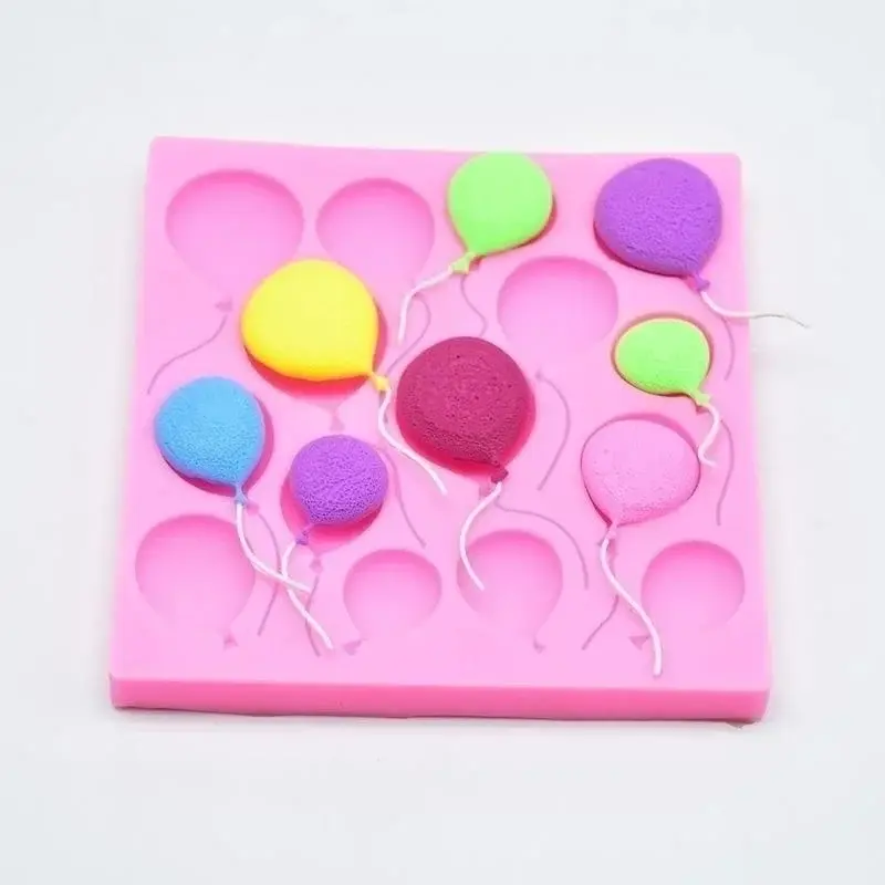 Creative Design Diy Silicone Balloons Molds Handmake Cake Chocolate Decorating Mold Kitchen Baking Tools Household Accessories