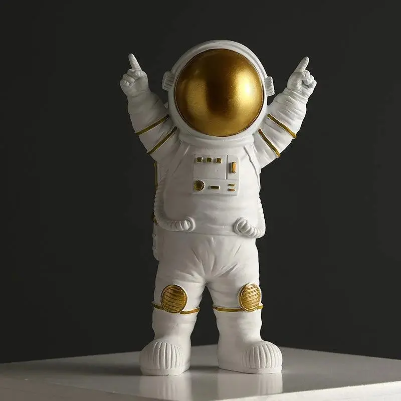 3Pcs/Set Lovely Model Little Astronaut Car Suitable Home Living Room Desktop Decorate Astronaut Decoration Birthday Friend Gift