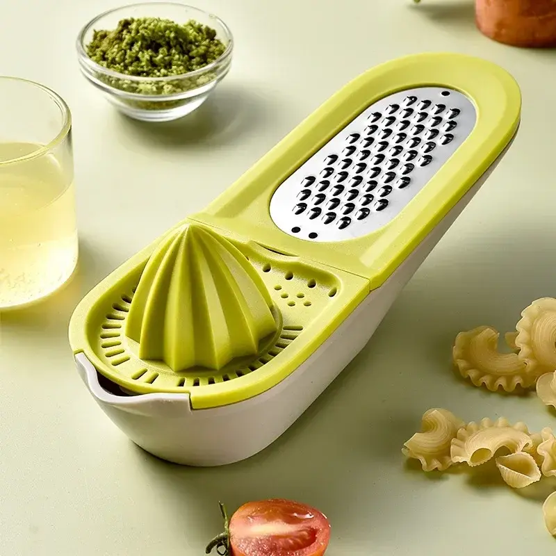New Creative 2-in-1 Juicer Lemon Press Multifu Kitchen Tool Household Fruit And Vegetable Slicer Manual Orange Press Wholesale