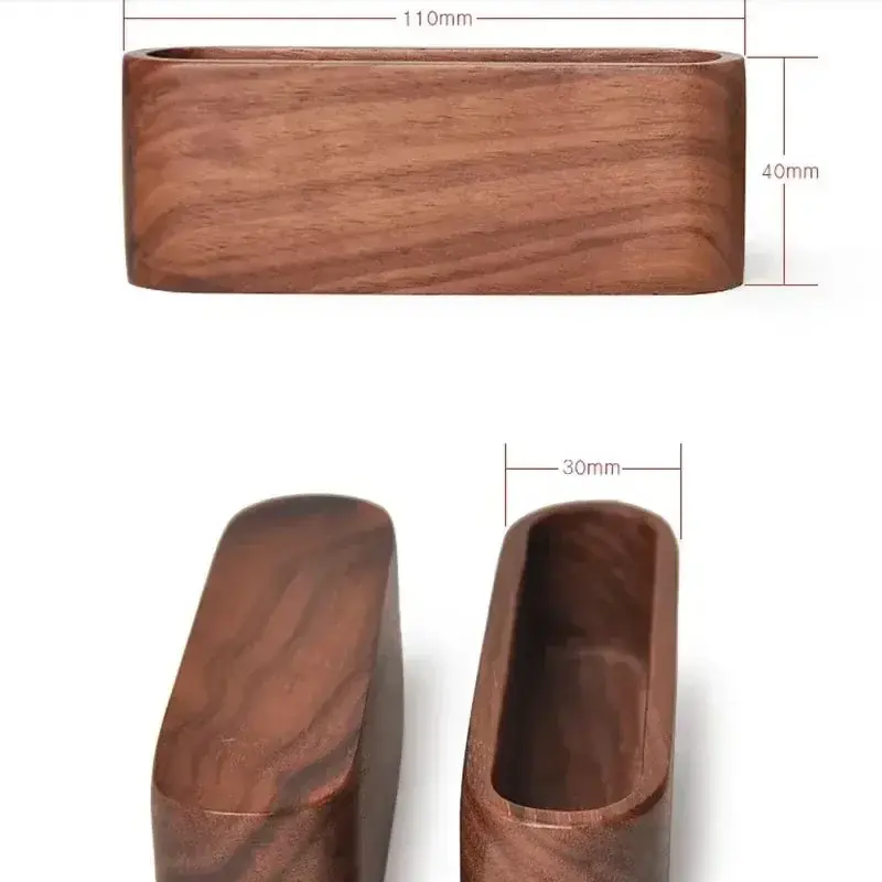 Desktop Accessories Storage Box Wooden Business Card Holder Note Holder Display Rack Card Holder Office Supplies Stationery