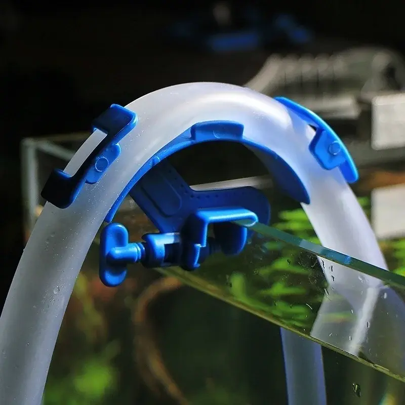 Practical Aquarium Filtration Holder Water Suitable Mount Tube Fish Tank Pipe Filter Hold Hose Fixing Clamp Aquatic Accessories