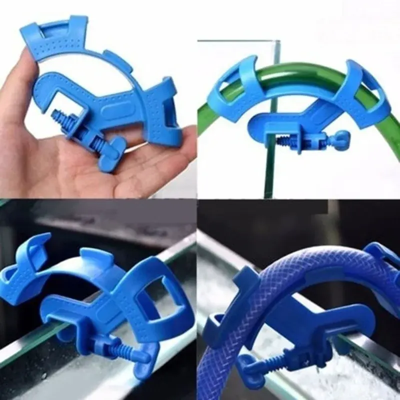 Practical Aquarium Filtration Holder Water Suitable Mount Tube Fish Tank Pipe Filter Hold Hose Fixing Clamp Aquatic Accessories