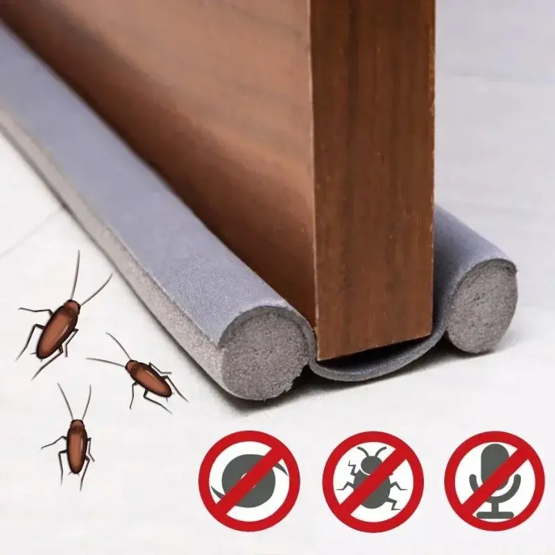 Flexible Windproof and Noise Reduction Plug Door Bottom Sealing Strip Sound Insulation Windshield Anti-cockroach