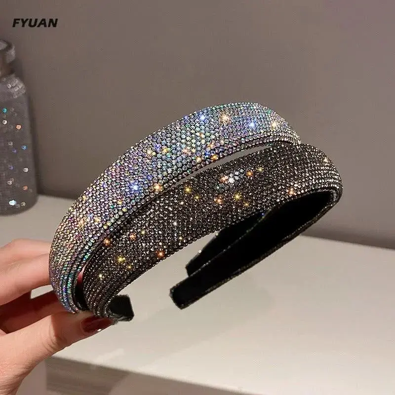 Fashion Design Women Headwear Versatile Trend Silver Color Hairbands Ladies Hair Accessories Gift Pretty Shiny Fariy Hair Band