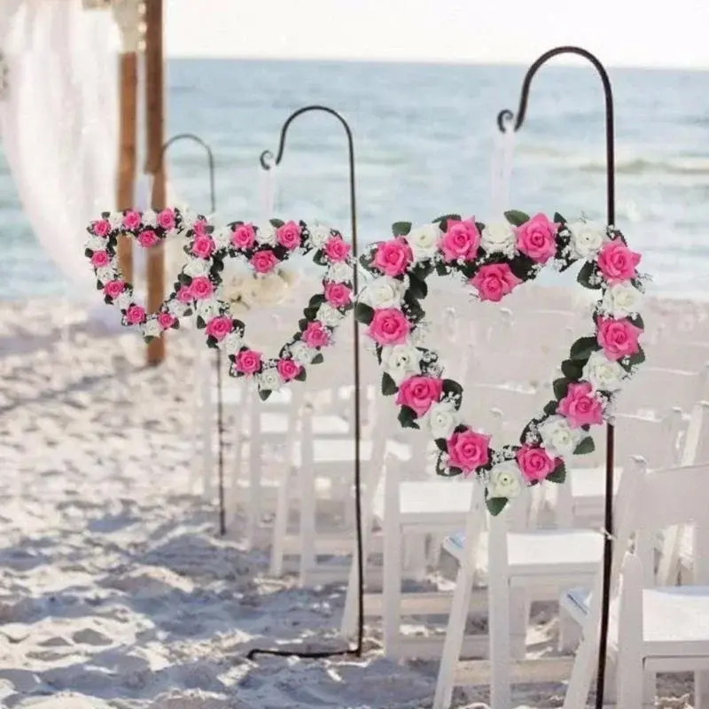 Exquisite Artificial Rose Hanging Wreaths Event Decoration Suitable Weeding Bride Flower Garland Home Festival Party Supplies