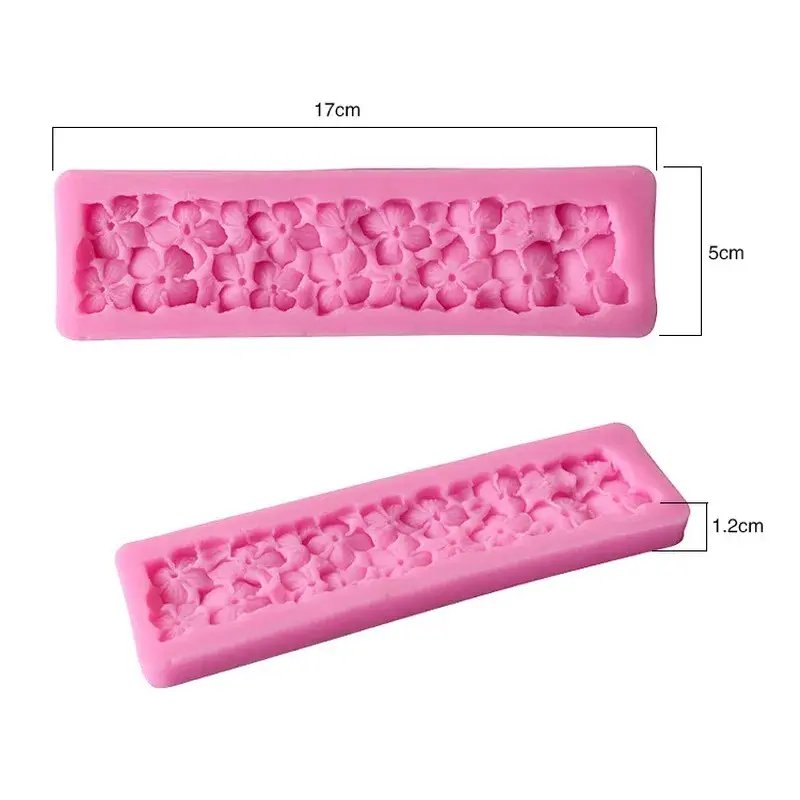 New Creative 3d Flower Cake Silicone Mold Useful Resin Mold Suitable Children Brithday Cake Fondant Decoration Molds Supplies