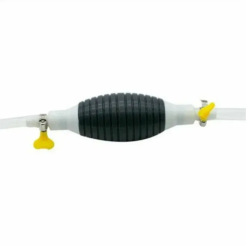 Manual Siphon Transfer Pump Kit for Cars and Trucks, with 1.5m Hose for Easy Oil and Fuel Transfer in Cars and Trucks