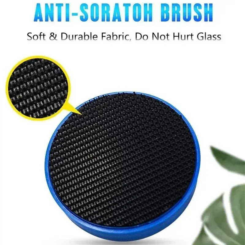 Aquarium Double Sided Cleaning Brush Fish Tank Magnetic Glass Cleaning Brush To Remove Moss Brush