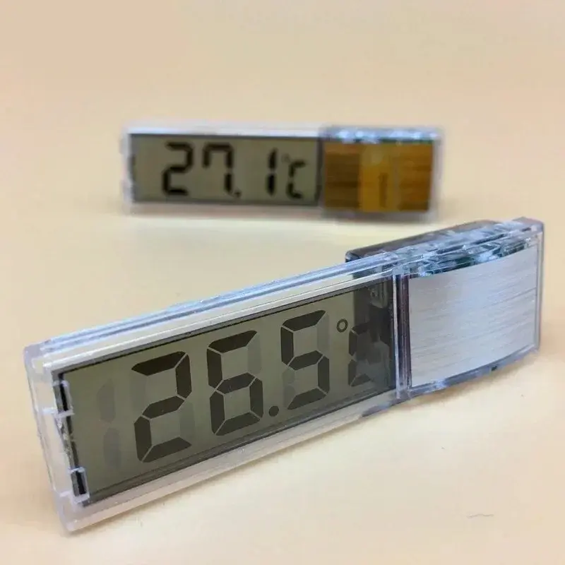 LCD 3D Digital Electronic Temperature Measurement Fish Tank Thermometer Aquarium Thermometer Temperature Control Accessories