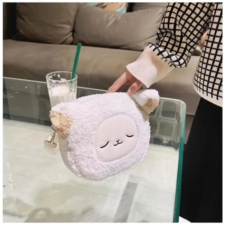 New 1Pcs Cute Cat Bear Sheep Shape Feature National Style Leather Polyester PU Little Girls Cartoon Luxury Kid Purses Handbags