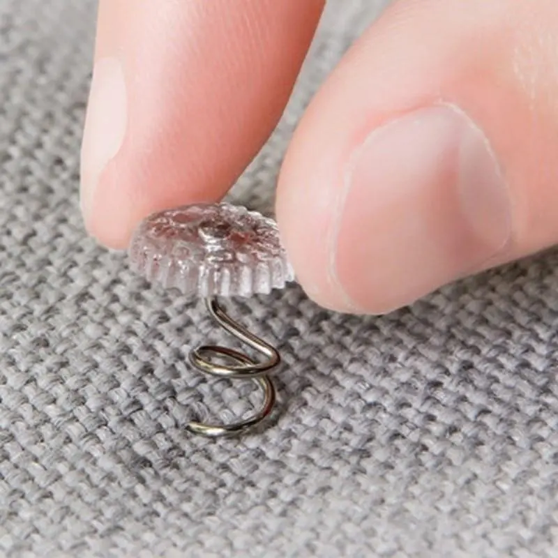 New 50PCS/Box Pins Sofa Rotates And Fixes Twisted Nails With Fixed Quilt Bed Sheets Anti-slip Buckle Home Supplies