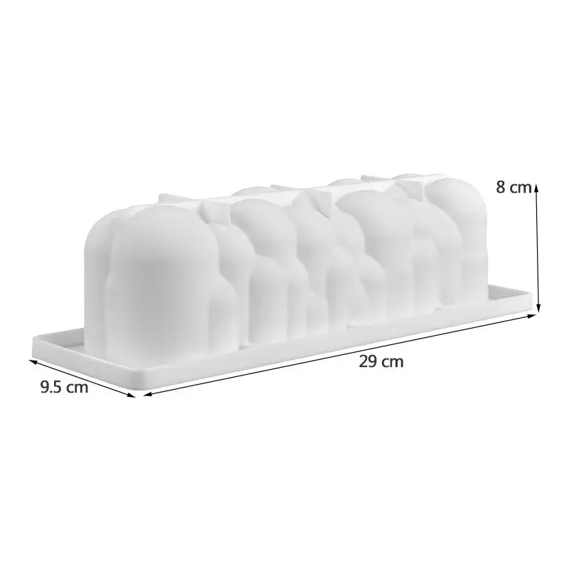 Creative DIY Homemade Baking Tool Bubble Dessert Mold New 3D Cloud Series Silicone Mold Art Cake Mold Home Kitchen Baking Moulds